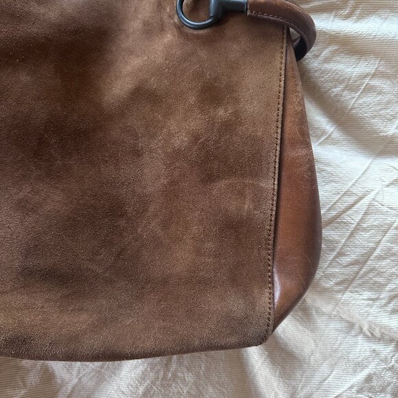 Gucci Suede Horsebit Tote - Picture 3 of 14